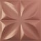 Ekena Millwork 11 7/8in. W x 11 7/8in. H Helene EnduraWall Decorative 3D Wall Panel Covers 0.98 Sq. Ft. WP12X12HEFCP - alternate 1